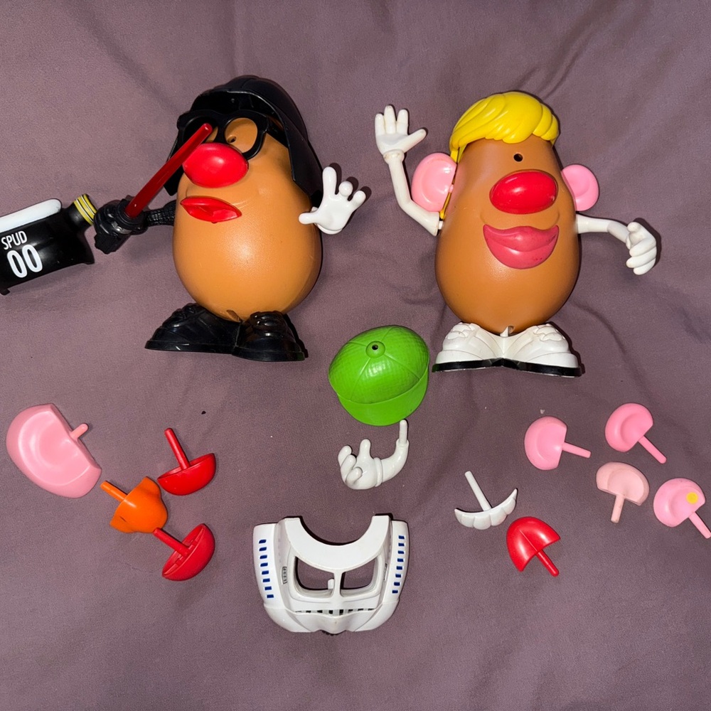 Mr Potato Head pieces